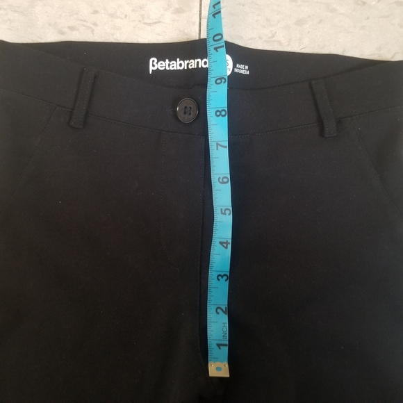 SOLD - Betabrand Black Yoga Dresspants - Picture 7 of 8